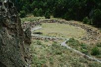 Nearby Bandelier National Monoment